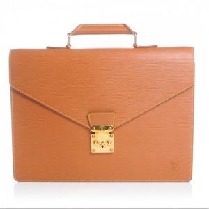 💯Louis Vuitton Epi Briefcase